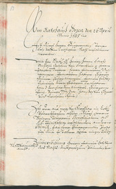 Stadtarchiv Bozen - BOhisto Ratsprotokoll 1685/87 - 