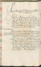 Civic Archives of Bozen-Bolzano - BOhisto Ratsprotokoll 1685/87 - 