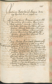 Stadtarchiv Bozen - BOhisto Ratsprotokoll 1685/87 - 