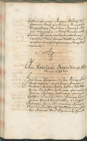 Stadtarchiv Bozen - BOhisto Ratsprotokoll 1685/87 - 