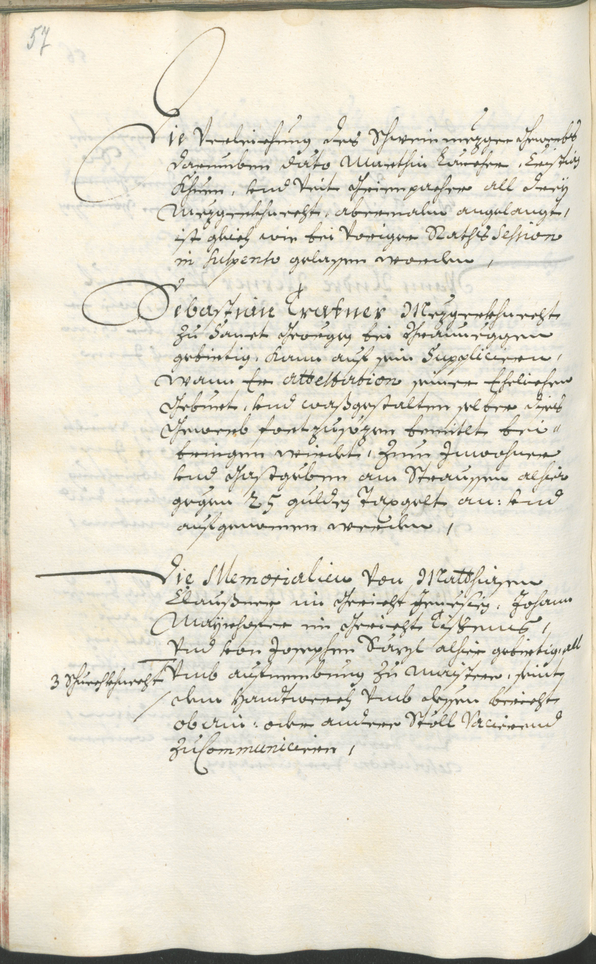 Stadtarchiv Bozen - BOhisto Ratsprotokoll 1687/89 