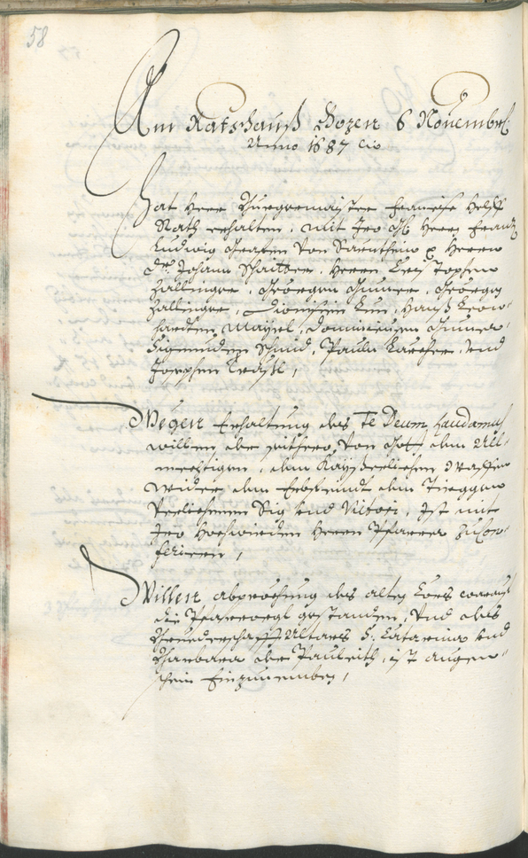 Civic Archives of Bozen-Bolzano - BOhisto Ratsprotokoll 1687/89 