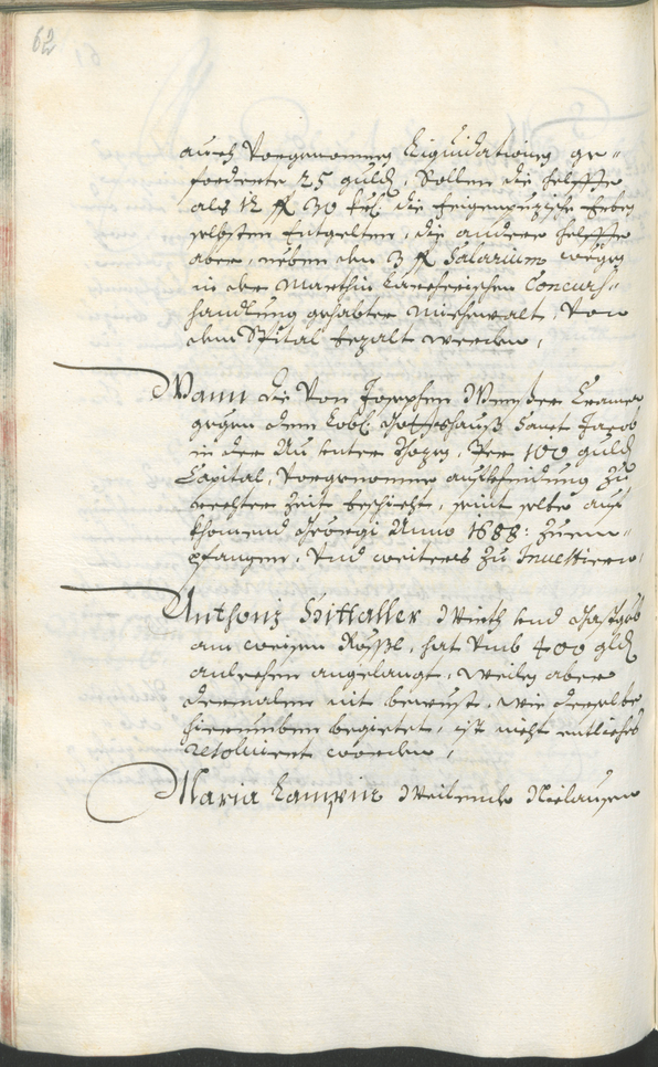 Stadtarchiv Bozen - BOhisto Ratsprotokoll 1687/89 