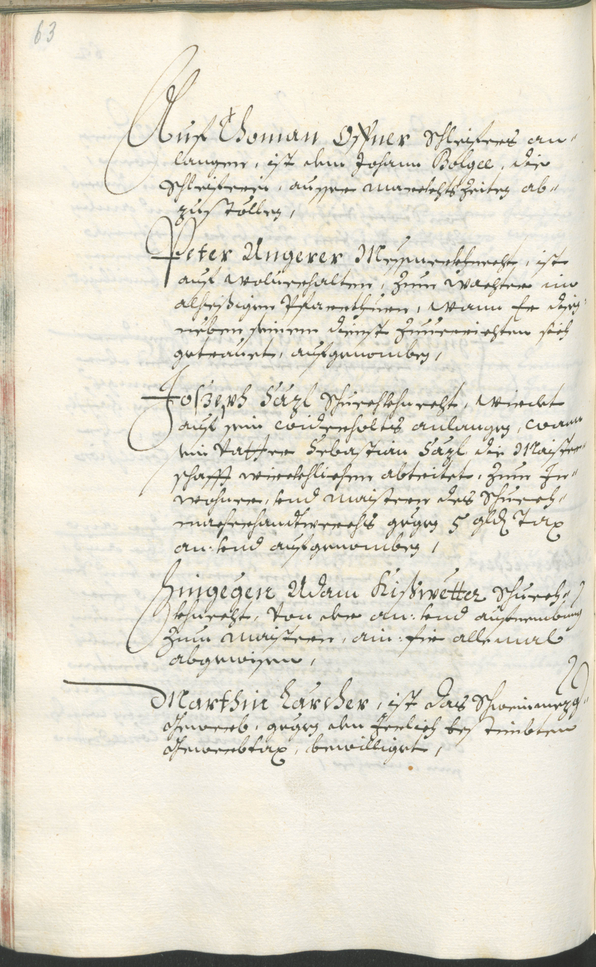 Stadtarchiv Bozen - BOhisto Ratsprotokoll 1687/89 