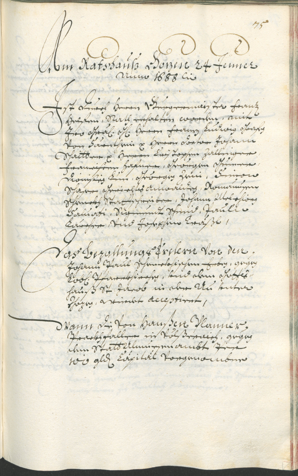 Archivio Storico della Città di Bolzano - BOhisto protocollo consiliare 1687/89 