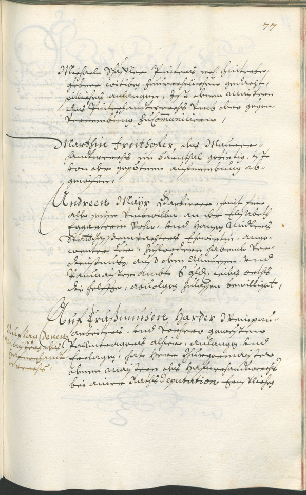 Stadtarchiv Bozen - BOhisto Ratsprotokoll 1687/89 