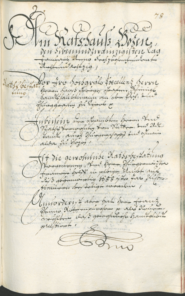 Civic Archives of Bozen-Bolzano - BOhisto Ratsprotokoll 1687/89 