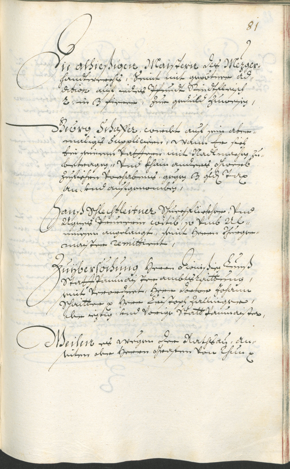 Stadtarchiv Bozen - BOhisto Ratsprotokoll 1687/89 