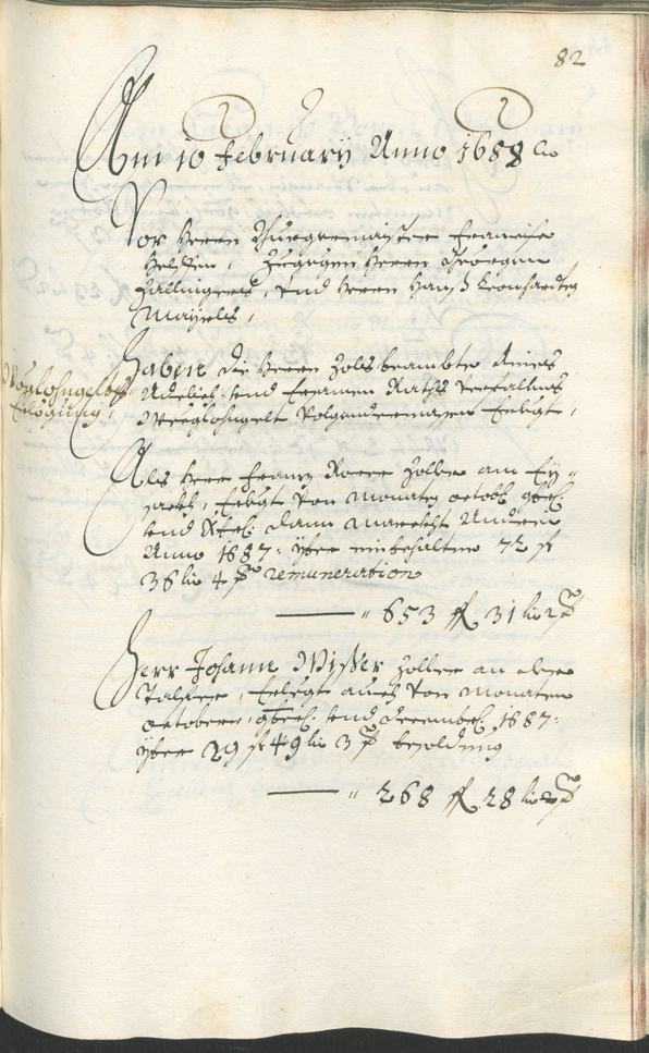 Stadtarchiv Bozen - BOhisto Ratsprotokoll 1687/89 