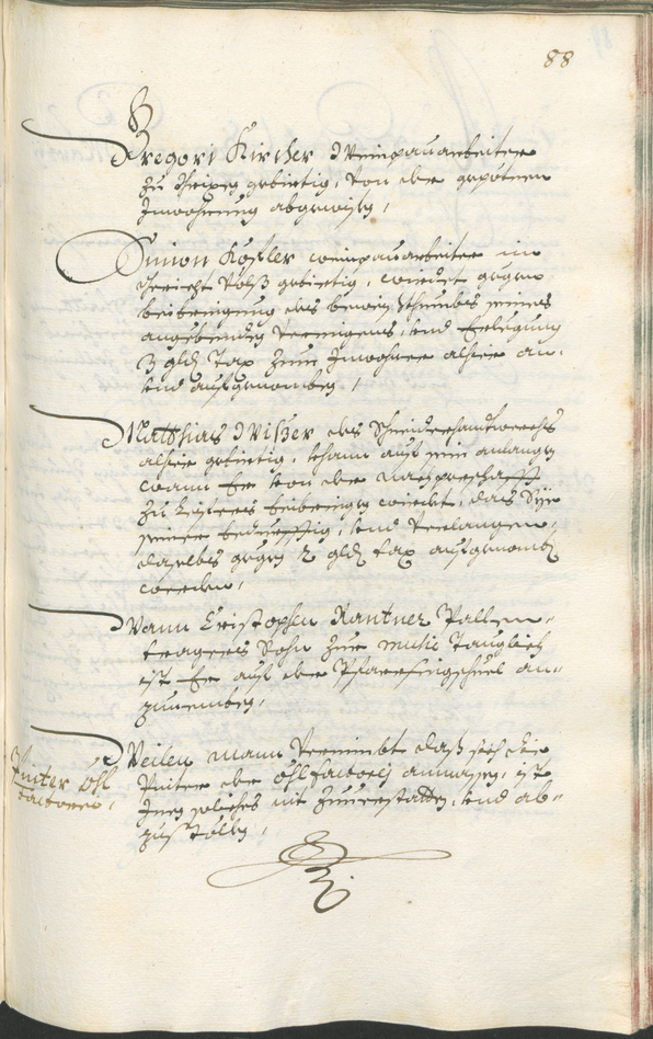 Archivio Storico della Città di Bolzano - BOhisto protocollo consiliare 1687/89 