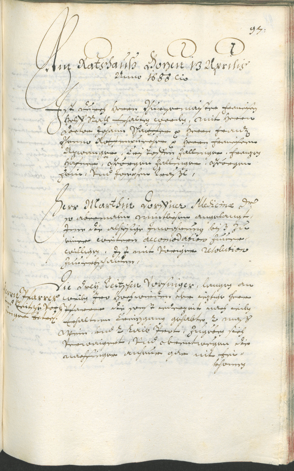 Archivio Storico della Città di Bolzano - BOhisto protocollo consiliare 1687/89 