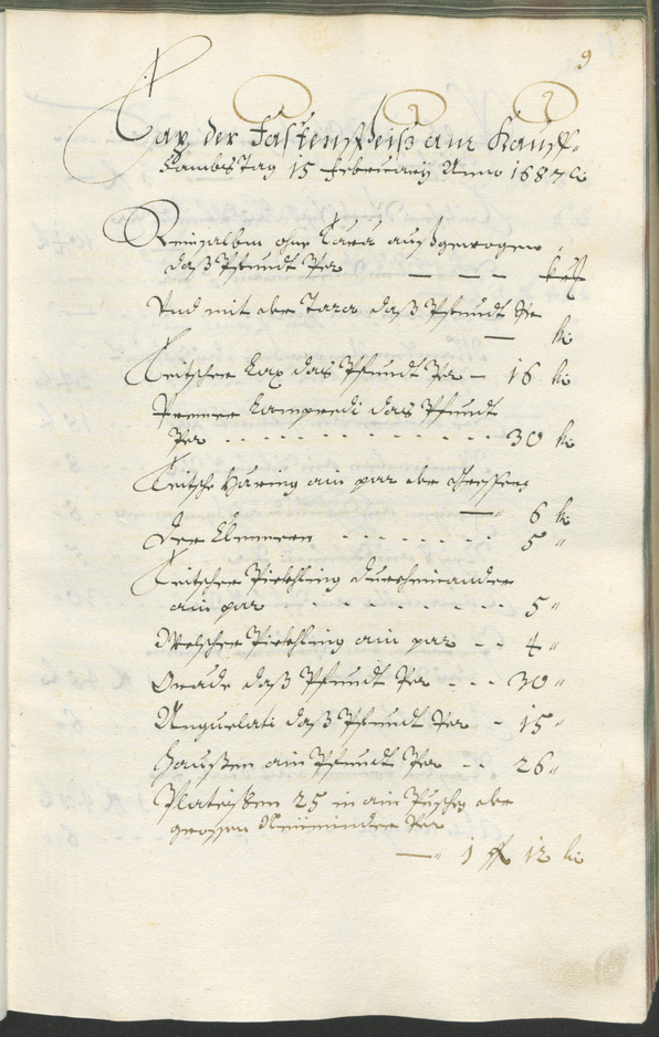 Civic Archives of Bozen-Bolzano - BOhisto Ratsprotokoll 1687/89 