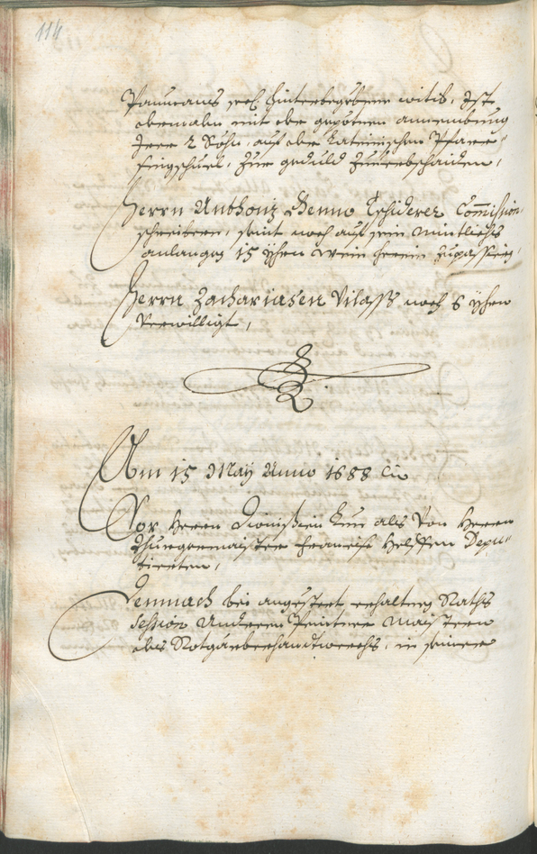 Archivio Storico della Città di Bolzano - BOhisto protocollo consiliare 1687/89 