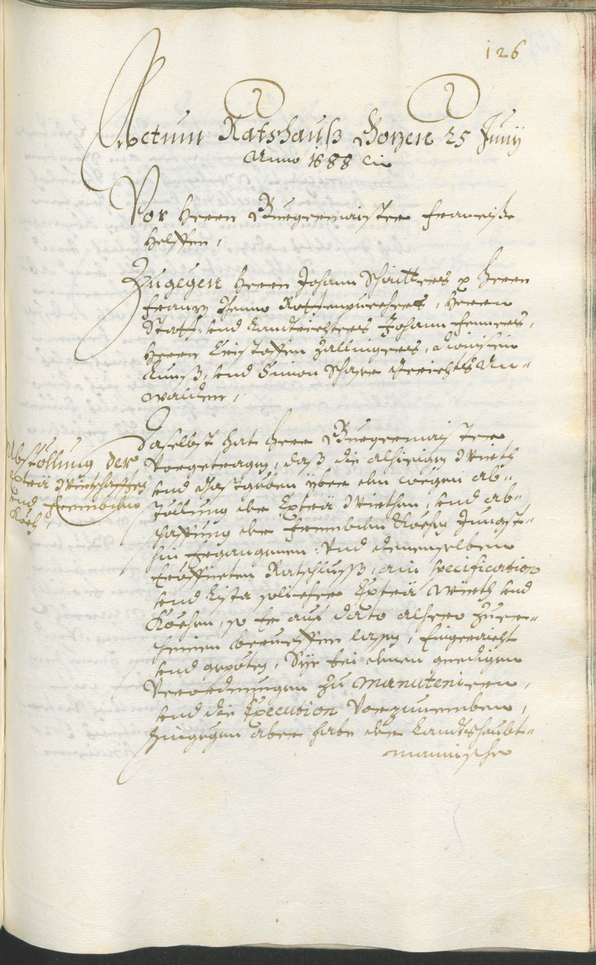 Civic Archives of Bozen-Bolzano - BOhisto Ratsprotokoll 1687/89 