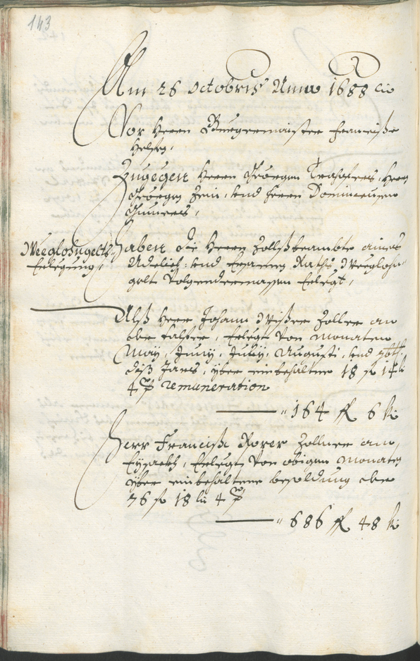 Civic Archives of Bozen-Bolzano - BOhisto Ratsprotokoll 1687/89 