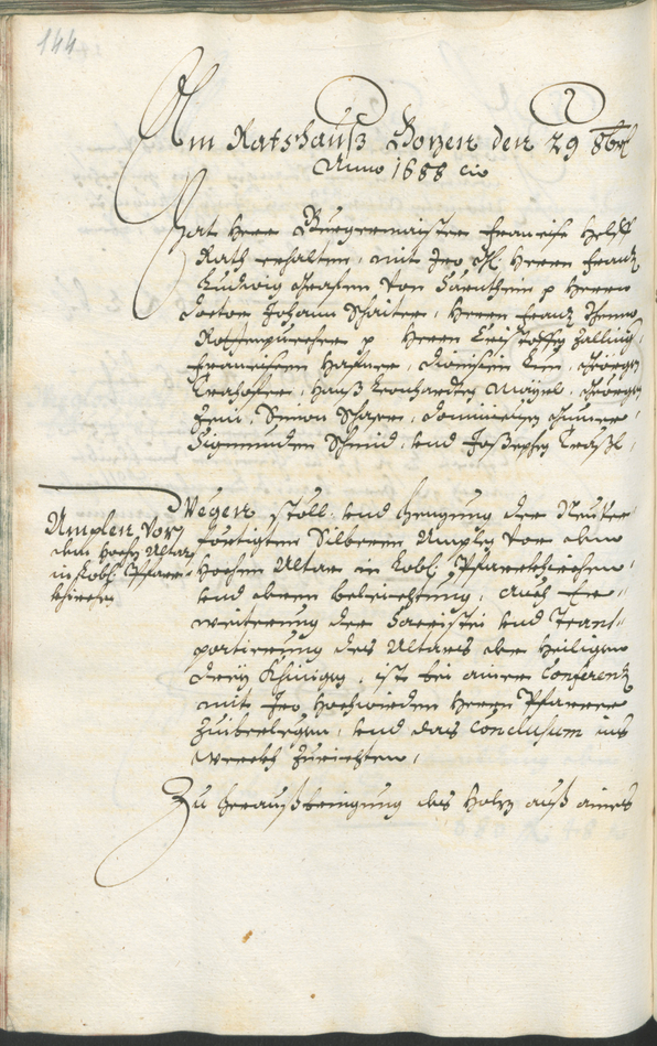 Civic Archives of Bozen-Bolzano - BOhisto Ratsprotokoll 1687/89 