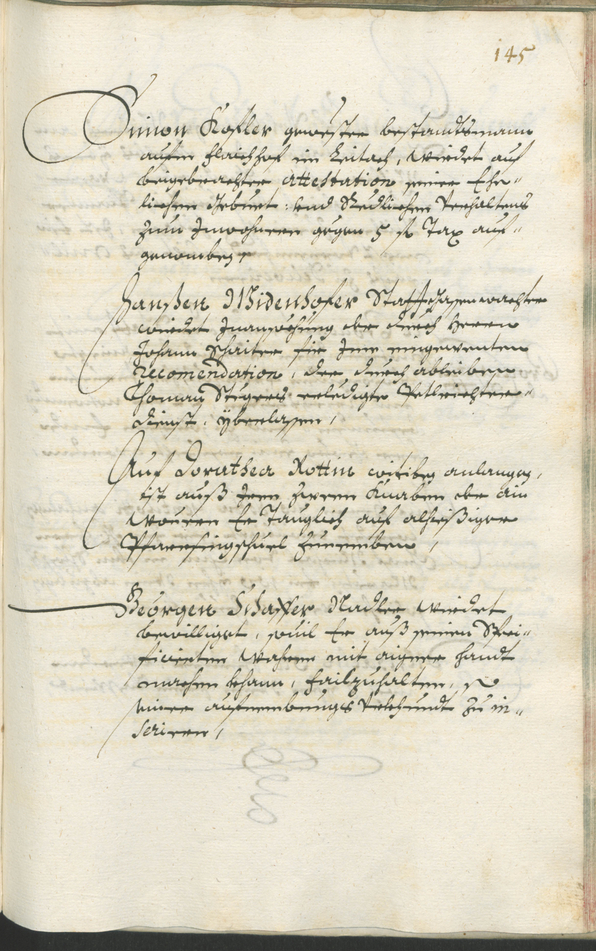 Stadtarchiv Bozen - BOhisto Ratsprotokoll 1687/89 