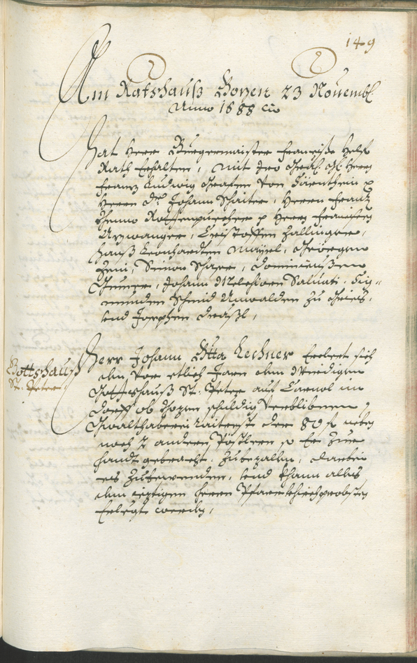 Civic Archives of Bozen-Bolzano - BOhisto Ratsprotokoll 1687/89 