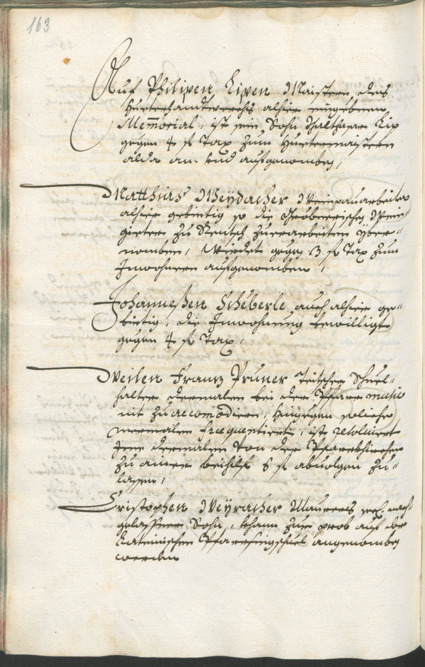 Archivio Storico della Città di Bolzano - BOhisto protocollo consiliare 1687/89 