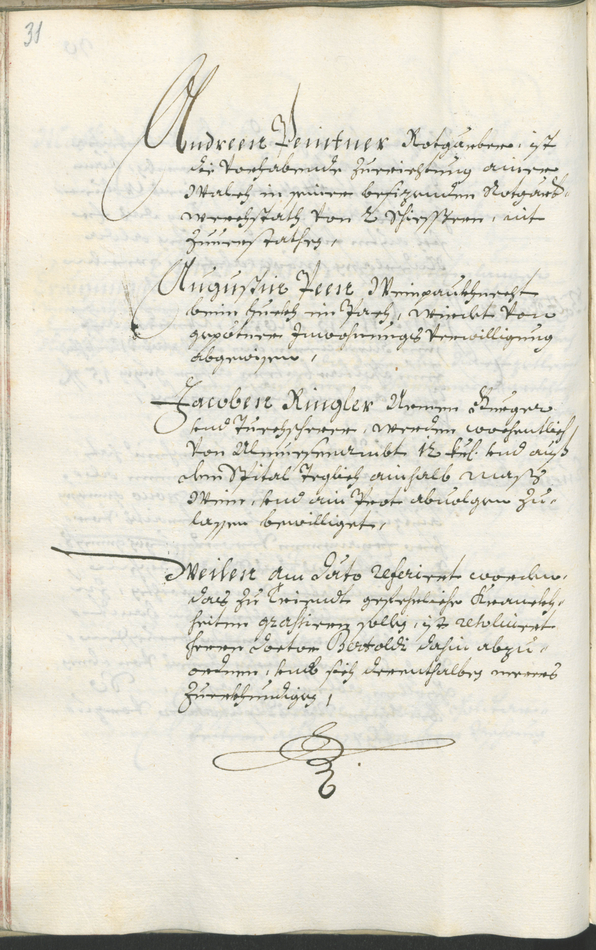 Archivio Storico della Città di Bolzano - BOhisto protocollo consiliare 1687/89 