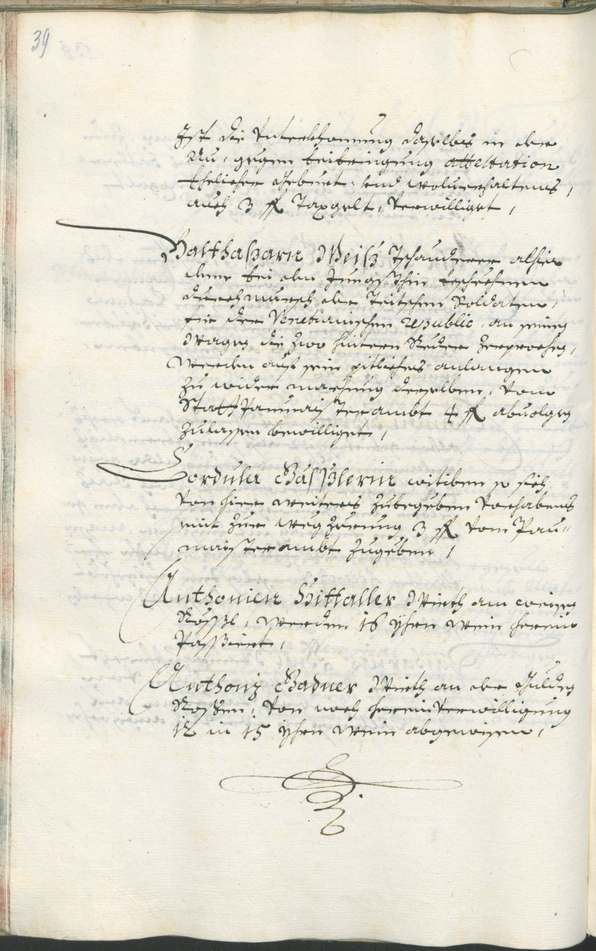 Stadtarchiv Bozen - BOhisto Ratsprotokoll 1687/89 