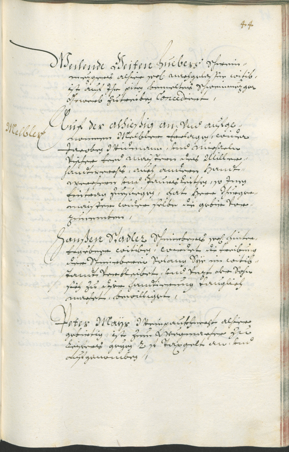 Civic Archives of Bozen-Bolzano - BOhisto Ratsprotokoll 1687/89 