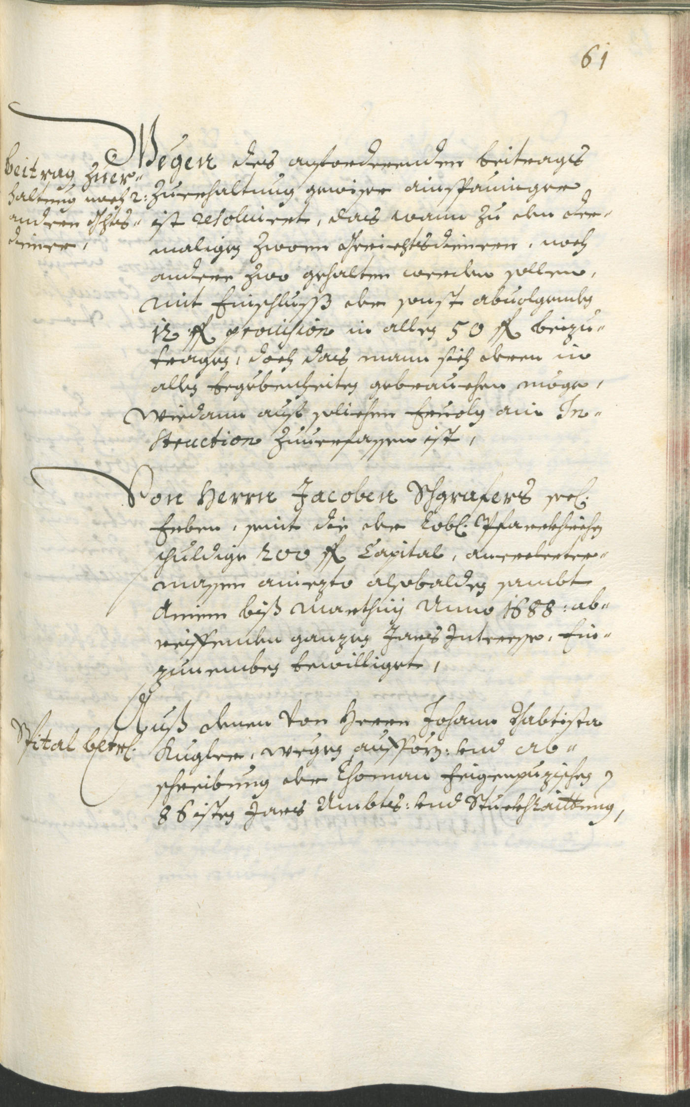Stadtarchiv Bozen - BOhisto Ratsprotokoll 1687/89 