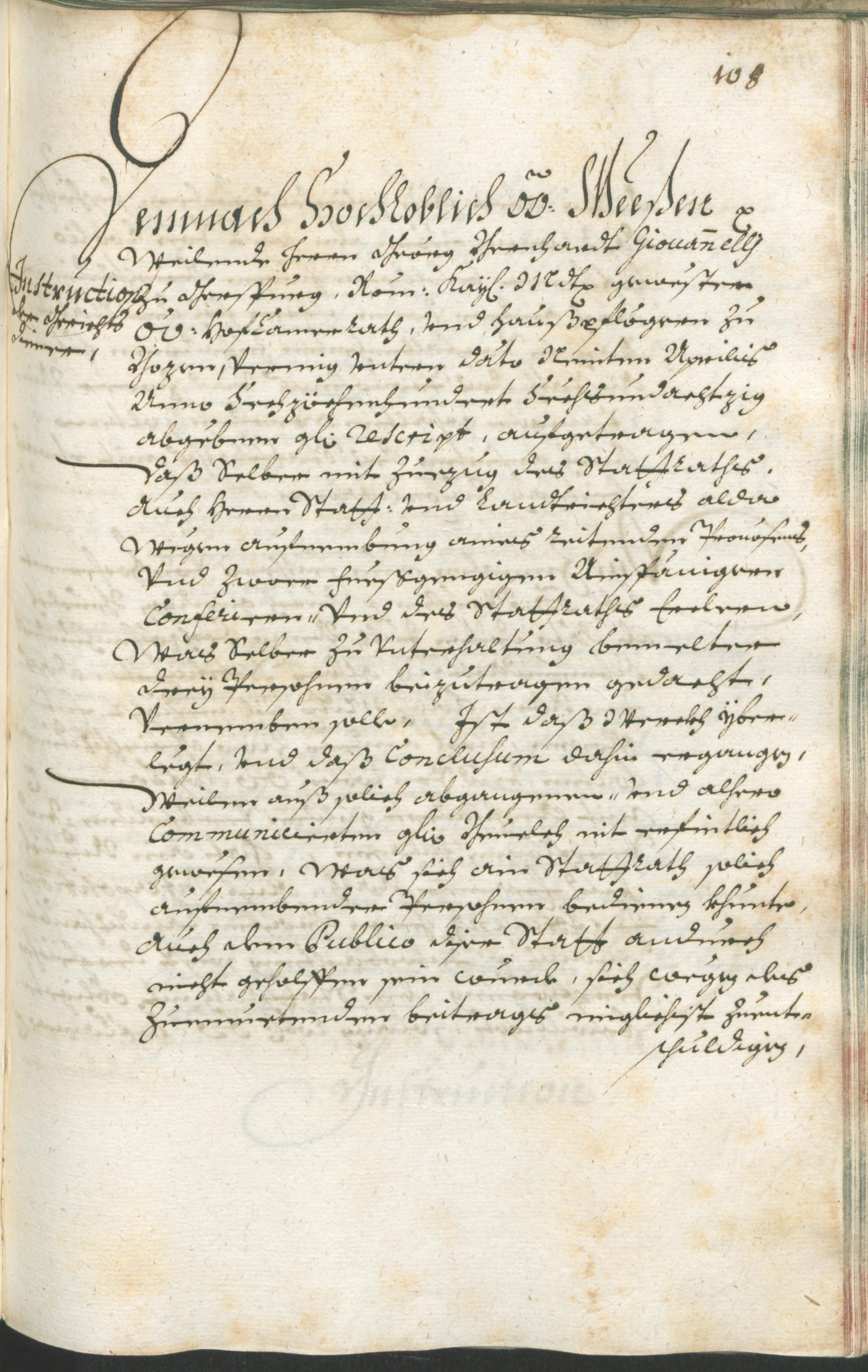 Civic Archives of Bozen-Bolzano - BOhisto Ratsprotokoll 1687/89 