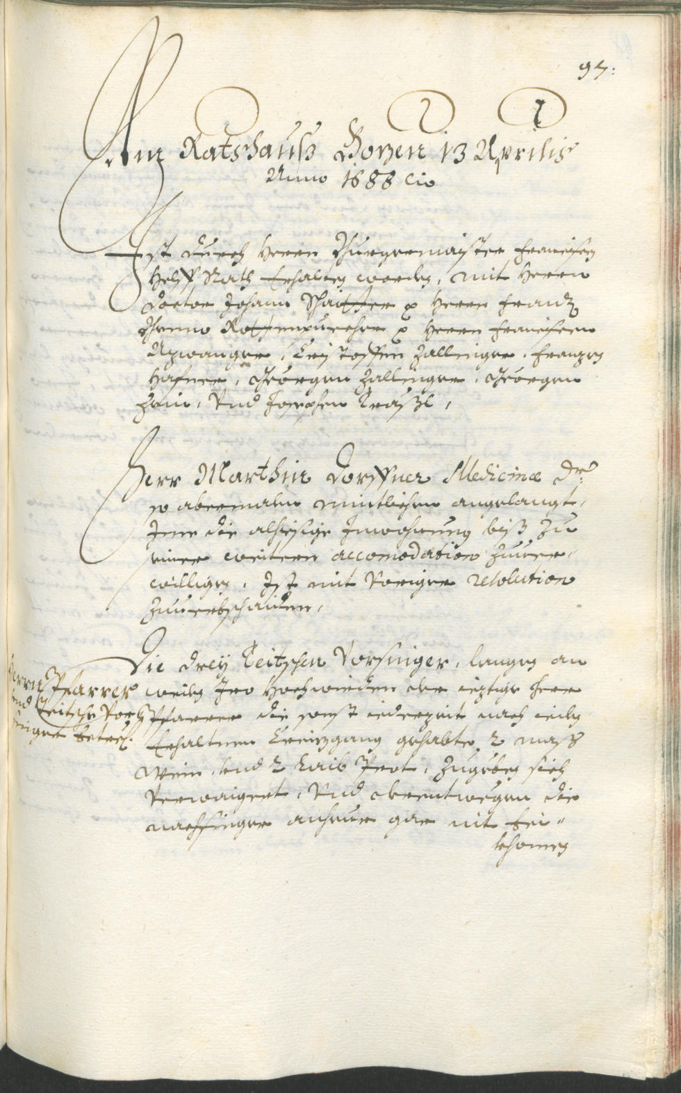 Archivio Storico della Città di Bolzano - BOhisto protocollo consiliare 1687/89 