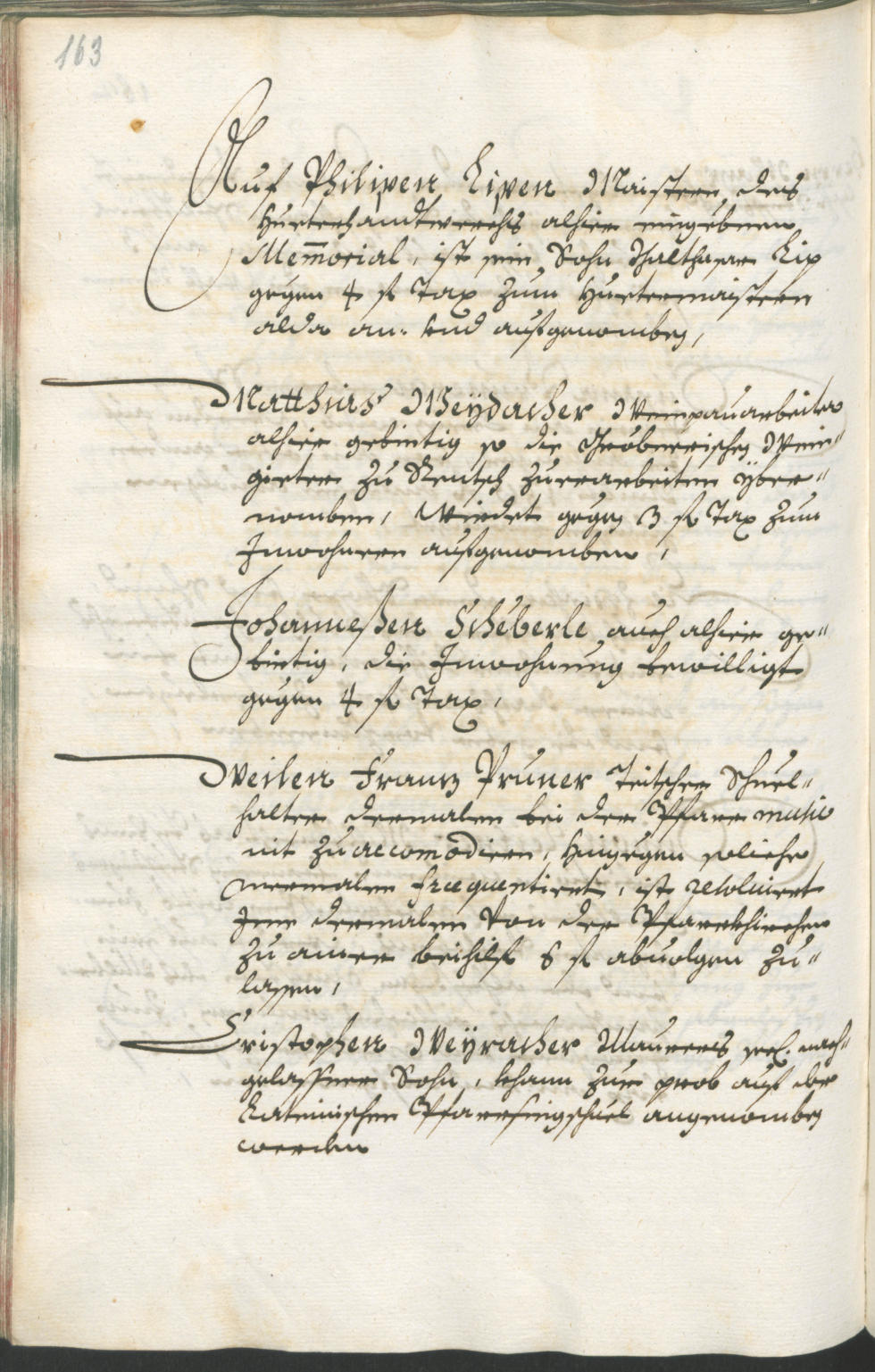 Stadtarchiv Bozen - BOhisto Ratsprotokoll 1687/89 