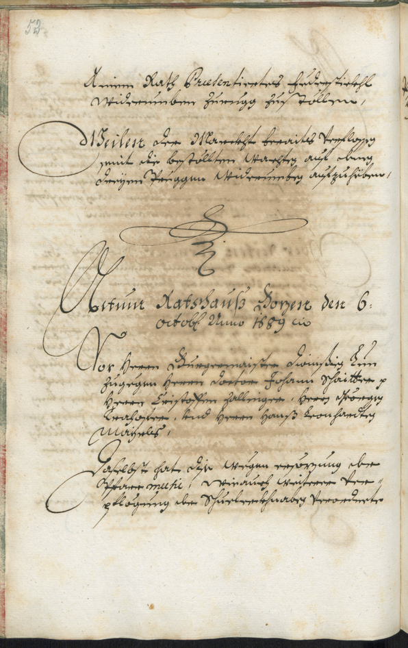 Civic Archives of Bozen-Bolzano - BOhisto Ratsprotokoll 1689/91 