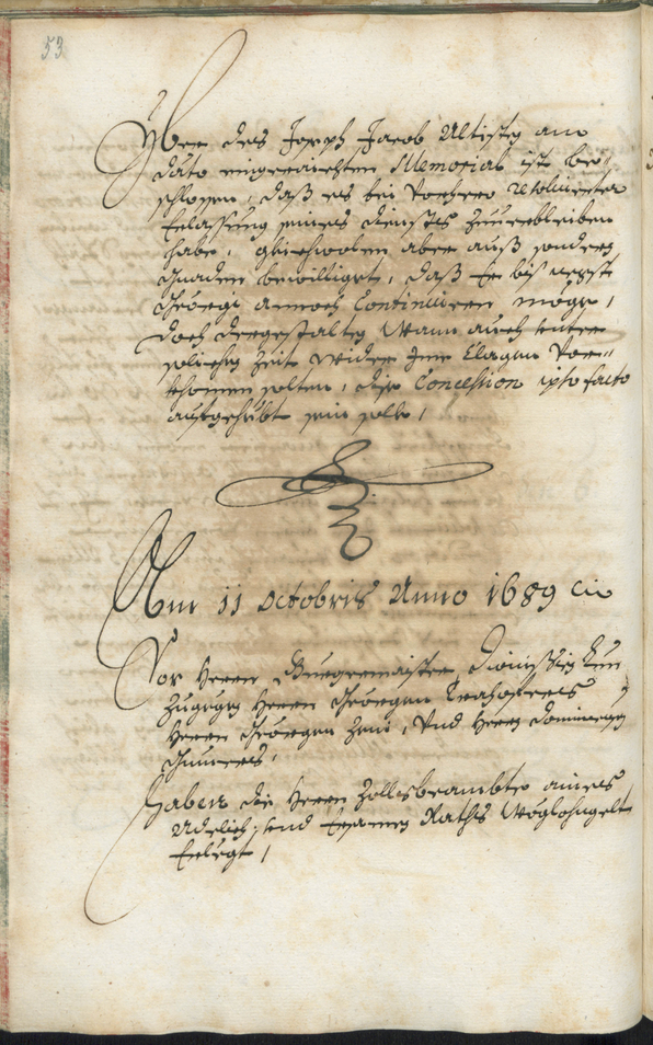 Civic Archives of Bozen-Bolzano - BOhisto Ratsprotokoll 1689/91 