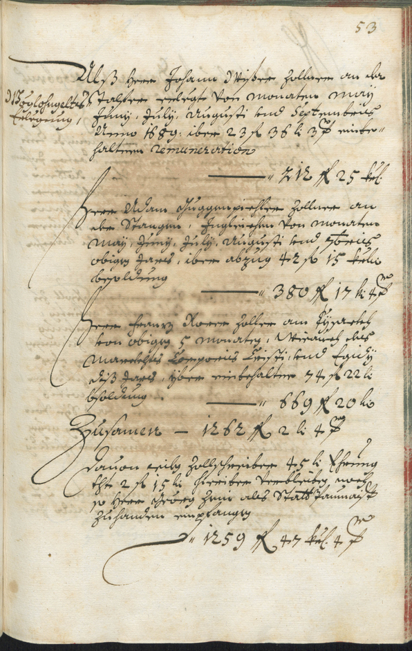 Stadtarchiv Bozen - BOhisto Ratsprotokoll 1689/91 