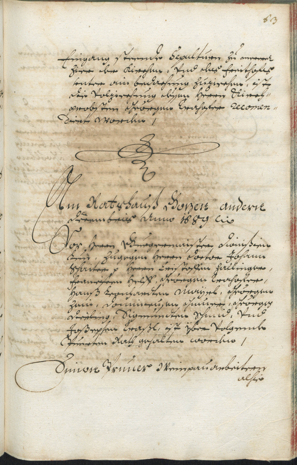 Archivio Storico della Città di Bolzano - BOhisto protocollo consiliare 1689/91 