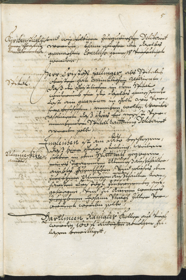 Stadtarchiv Bozen - BOhisto Ratsprotokoll 1689/91 