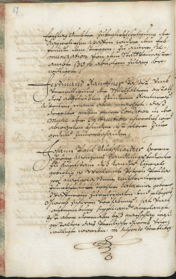 Stadtarchiv Bozen - BOhisto Ratsprotokoll 1689/91 