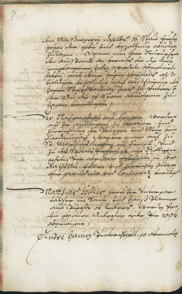 Stadtarchiv Bozen - BOhisto Ratsprotokoll 1689/91 