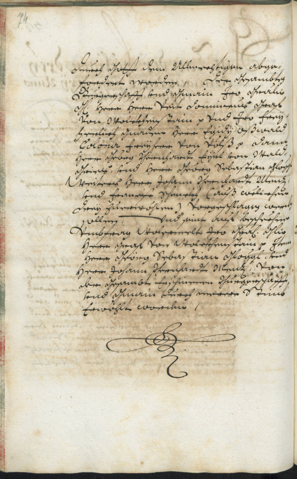 Stadtarchiv Bozen - BOhisto Ratsprotokoll 1689/91 