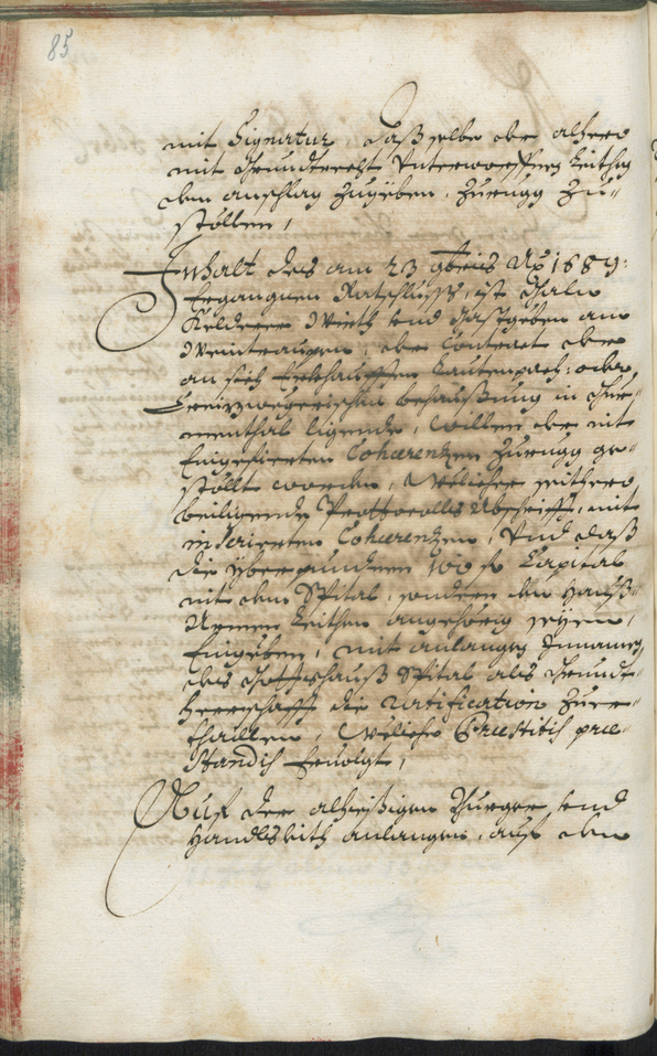 Civic Archives of Bozen-Bolzano - BOhisto Ratsprotokoll 1689/91 