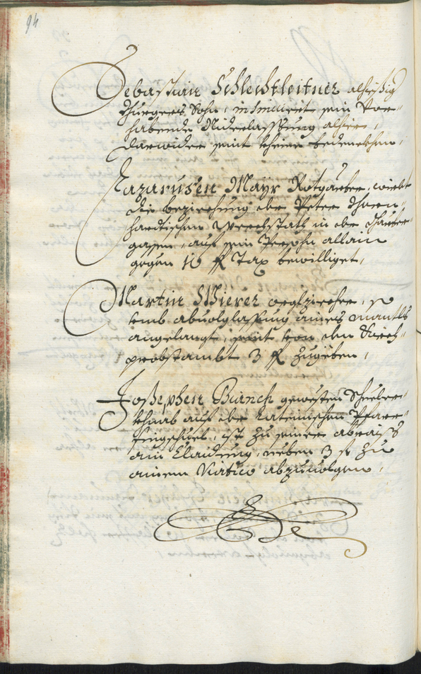 Civic Archives of Bozen-Bolzano - BOhisto Ratsprotokoll 1689/91 