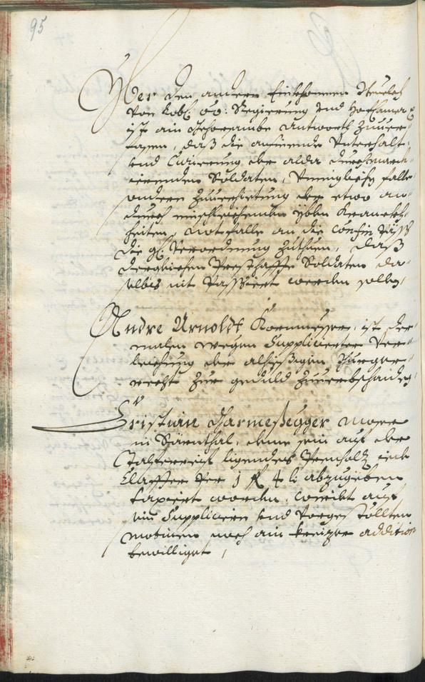 Stadtarchiv Bozen - BOhisto Ratsprotokoll 1689/91 