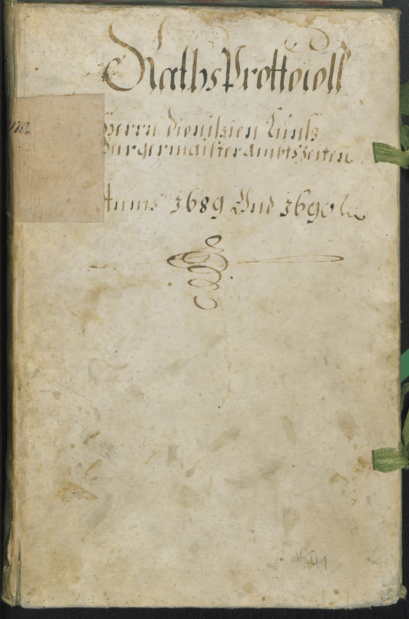 Civic Archives of Bozen-Bolzano - BOhisto Ratsprotokoll 1689/91 