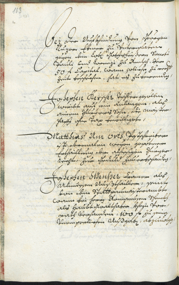 Stadtarchiv Bozen - BOhisto Ratsprotokoll 1689/91 