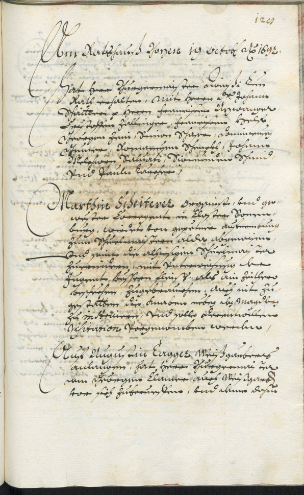 Civic Archives of Bozen-Bolzano - BOhisto Ratsprotokoll 1689/91 