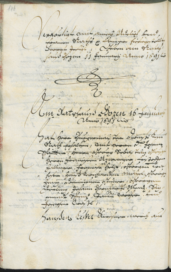 Civic Archives of Bozen-Bolzano - BOhisto Ratsprotokoll 1689/91 