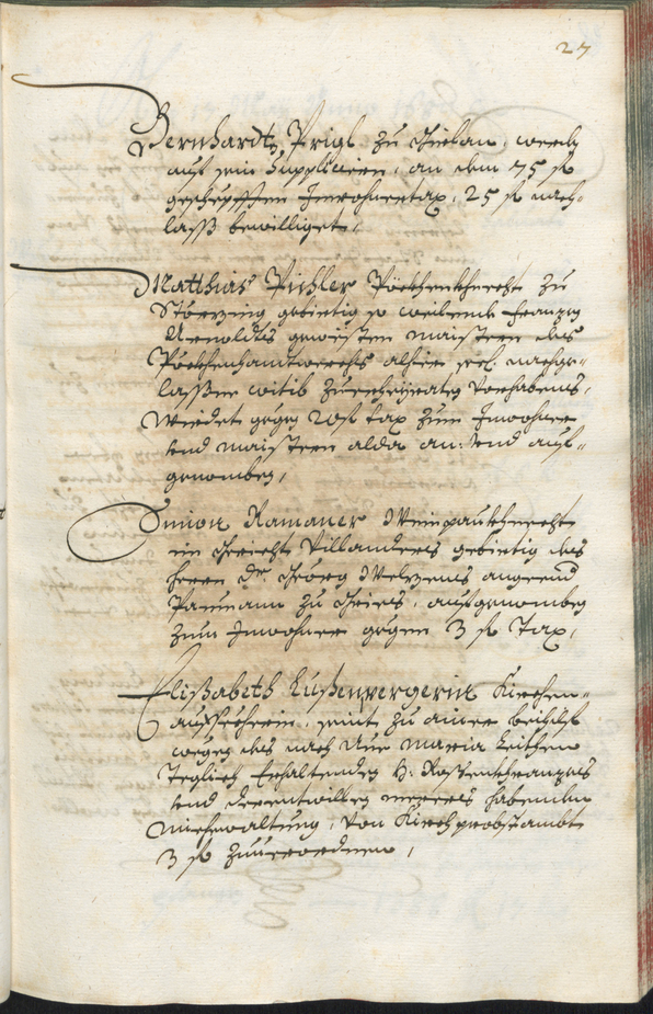 Stadtarchiv Bozen - BOhisto Ratsprotokoll 1689/91 