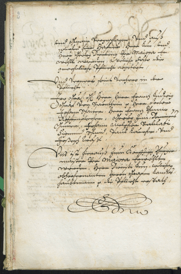 Stadtarchiv Bozen - BOhisto Ratsprotokoll 1689/91 