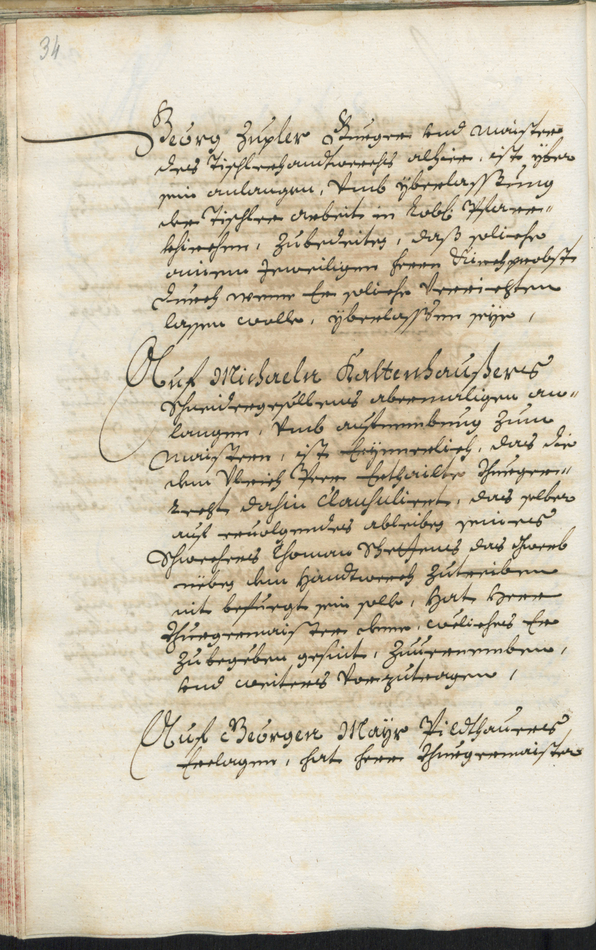 Civic Archives of Bozen-Bolzano - BOhisto Ratsprotokoll 1689/91 