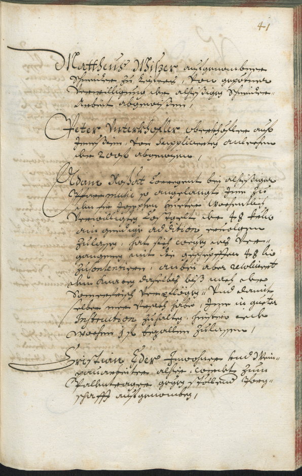 Stadtarchiv Bozen - BOhisto Ratsprotokoll 1689/91 