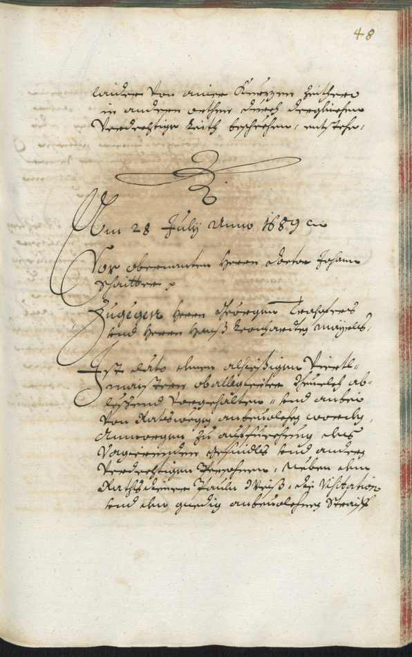 Civic Archives of Bozen-Bolzano - BOhisto Ratsprotokoll 1689/91 